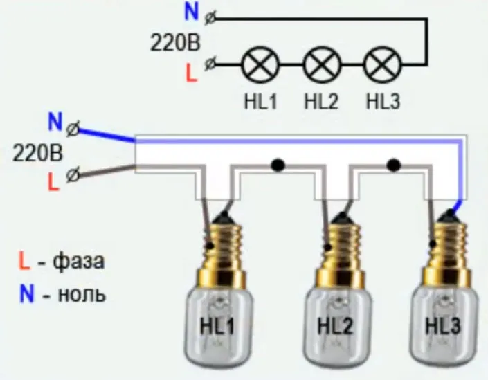 Параллельное соединение электроламп схема. Схема последовательного соединения лампочек. Параллельное соединение ламп. Последовательное и параллельное соединение лампочек. Смешанное соединение лампочек схема.